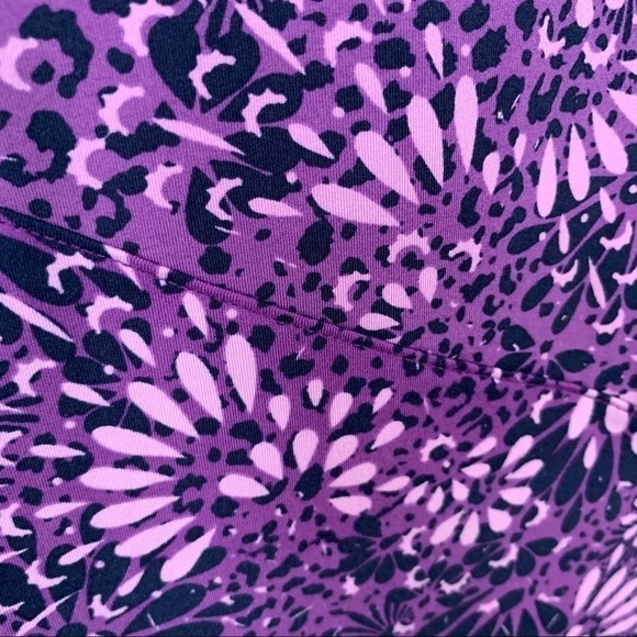 Athleta Purple V-Neck Short Sleeve Dress Size XSP - Picture 8 of 9